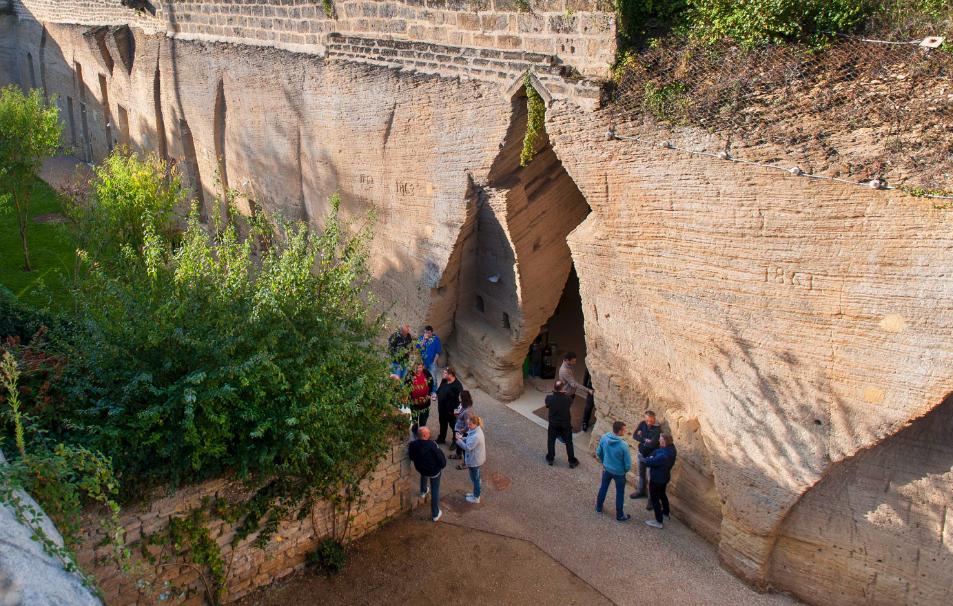 Vue des perrières troglodytiques de Doué-la-Fontaine – diagnostics immobilier certifié 49700