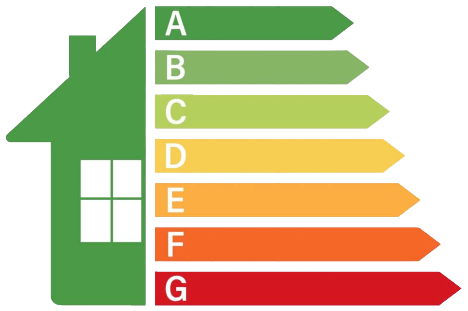 Étiquette du Diagnostic de Performance Énergétique avec classement A à G – DPE certifié Maine-et-Loire